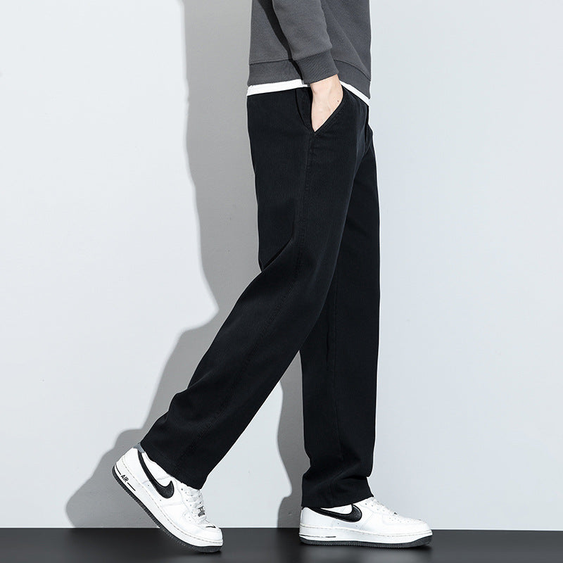 Anti-Wrinkle Workwear Pants Ideal for Autumn and Winter