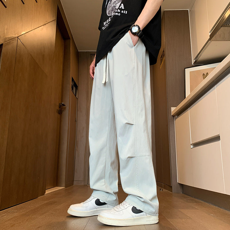 Men's Loose Corduroy Pants Ideal for Spring and Autumn