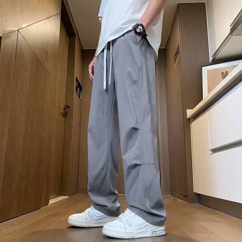 Men's Loose Corduroy Pants Ideal for Spring and Autumn