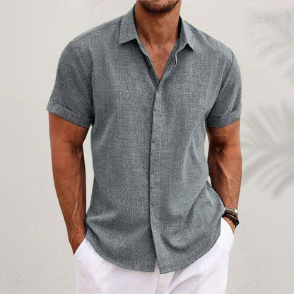 Men's Button-Up Shirt | Ideal for Spring and Summer