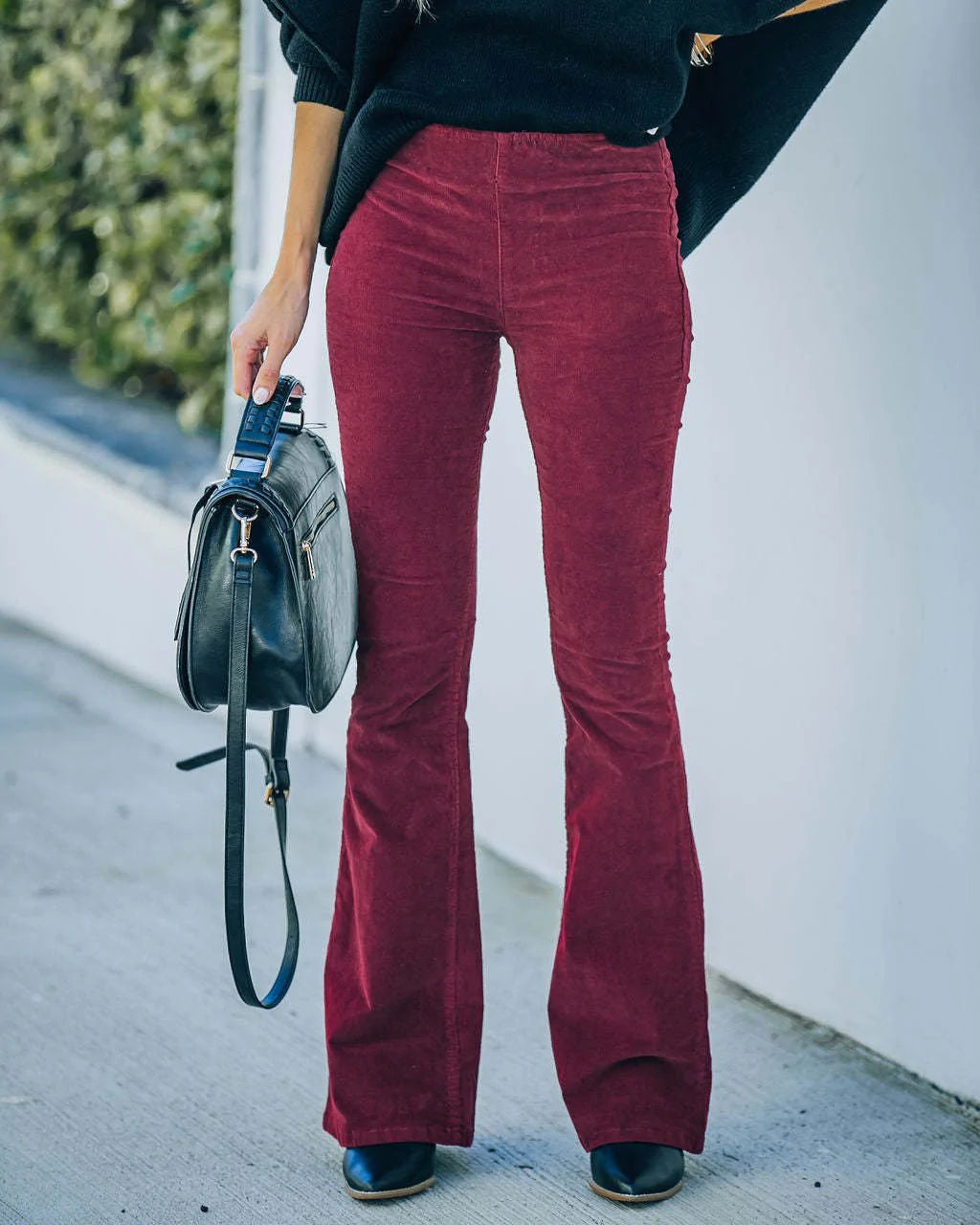 High-Waisted Flare Pants for Women | Ideal for Spring and Autumn